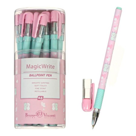 Ballpoint handle Magicwrite "Huggage. Layers", 0.5 mm, blue ink