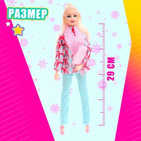 Model-model "Ksenia athlete" with accessories-1
