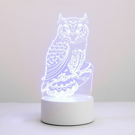 Owl lamp Led RGB from the network-9