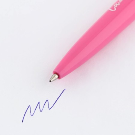 Handle Ball blue paste automatic 0.7 mm "Be" plastic-2