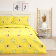 Lovelife 2 joint venture 2 joint venture Avocado 175x215cm, 210x220cm, 50x70cm-2pcs, cotton, calico, 125g/m2