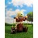 Garden figure "Grandma with buckets" 20x7x19cm