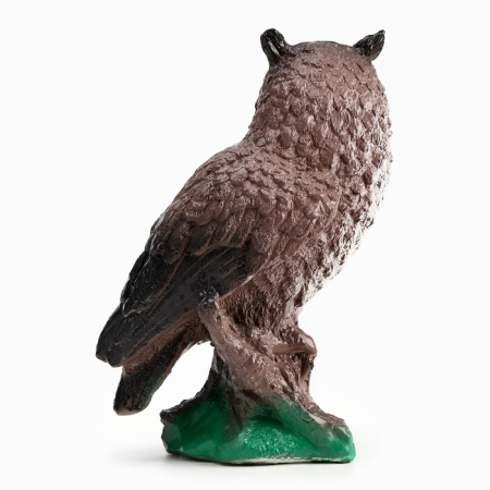Garden figure "Natural owl" 17x11x8cm-4