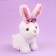 Napchik children with a soft toy "Bunny"