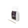 Candle in granules, white "Roscandles", 1 kg + wick