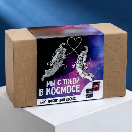Mugs for two "We are in space", 2 pcs., 350 ml-4