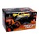 Radio -controlled jeep "Pickup", 1:18, works from batteries, yellow color