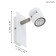 Vergiano 5W GU10 Lamp, Nickel