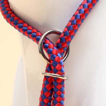 Ringovka with a swivel, 150 x 0.6 cm, red-blue-1