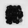 Button 4 punctures, d = 30 mm, black color