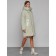 Coat insulated winter female, size 46, color light green