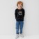 T -shirt with DL. hands. Children's KAFTAN "Trendy" R.32 (110-116), Gray Tai-Dai