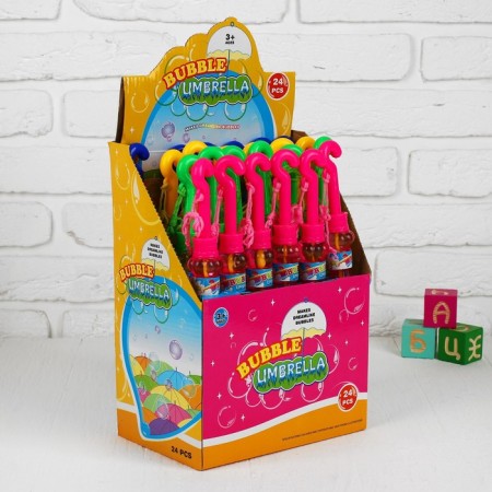 Lapal bubbles "Umbrella" on a rope, 72 ml, mix-1