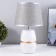 E14 40w 4 40W -gray 20x20x34 cm Risalux table lamp "Isabella"