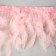 Tesma with feathers turkey, 13-17 cm, 5 ± 0.5 m, pink color