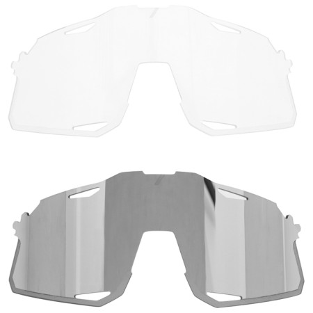 E22 bicycle glasses with interchangeable lenses in the case, blue color-4
