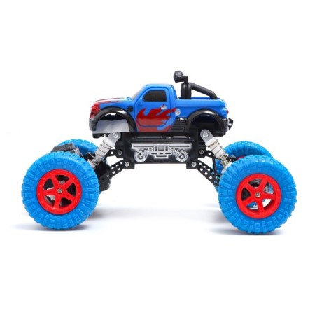 Radio -controlled jeep "Krauler", works on the battery, the color of the blue-1