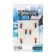 Mormyshka column black + ball facet red, weight 0.8 g