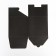 The box is folding, square, black, 12 x 12 x 12 cm,