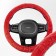Skyway braid, artificial fur, size m, red