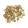 Tundra nails, decorative, 10x18.5 mm, gold, 100 pcs