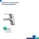 MILARDO STERM STESB02M02 bath mixer, pour 172 mm, chrome