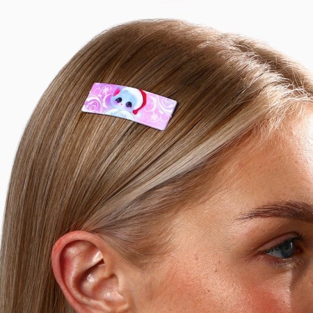 Hair hair clip "New Year Mix", 5.3 x 1.8 cm-3