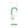 FAUZT FZS-833-G129 kitchen mixer, single-leaf, excess length 180 mm, chrome/green