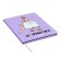 Universal diary for grade 1-11, well, solid cover, artificial leather, silkography, lies, 80 g/m2