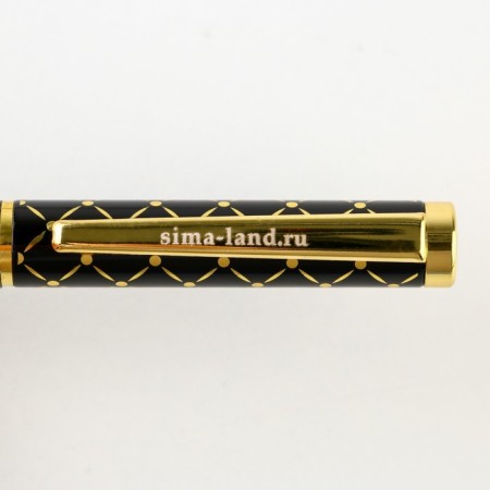 Handle in the case "Golden Boss", metal, 1.0 mm, blue paste-4