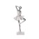 Polystone souvenir "Little ballerina in a white dress" 10x3x4.5 cm