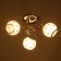Bell chandelier 3x40W E27 Chrome Model: 2612356