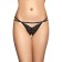 Thong with decoration Softline Collection, Black Color, S/M