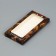Chocolate box, confectionery packaging, “February 23”, with a window, 17.3 x 8.8 x 1.5 cm