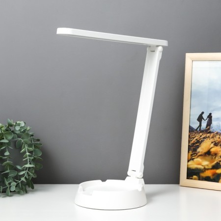 Table lamp "Office" LED 3 modes 5W USB white 15.5x30x36 cm Risalux-5