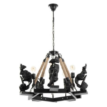 Chandelier 85204/5 E27 40W Black-Bronza 65x65x51-91 cm Bayerlux
