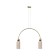 Suspension lamp Maytoni Mod302PL-02CG, E14, 2x40 W, 700x100x3625 mm, gold