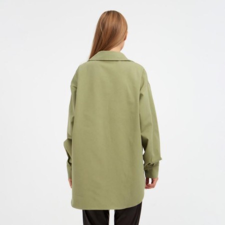 Women's shirt Minaku: Casual Collection Color Green, Rr. 50-3