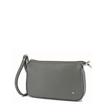 Cross-Bodi bag, lightning department, gray color 16x25x3cm