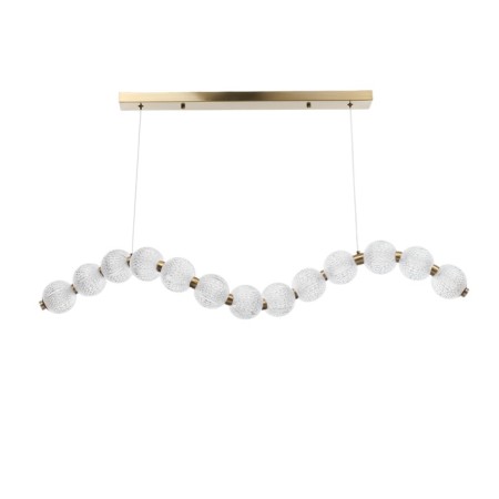 Lamp "Avyiro" 13xLED 91W 3000k brass 100x18x19-169 cm