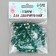 Glass beads, set 72 pcs., Size 1 pc. -8 mm, dark green color