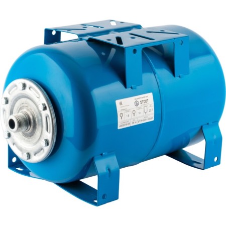 STOUT accumulator, for a water supply system, horizontal 20 liters-1