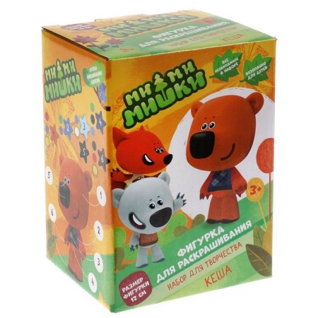 A set for children's creativity Figure for the painting "Mi-Mi-Mimka" (paints, brush)-4