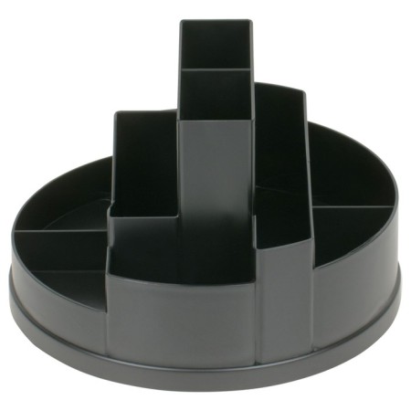 Table stand-organizer "City", rotating, black-3
