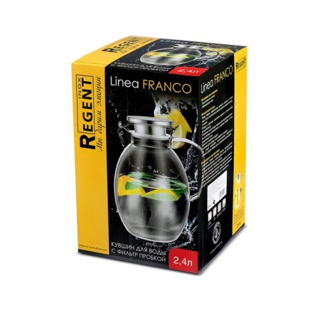 COVING REGENT INOX Franco, with a filter test, 2.4 liters-3