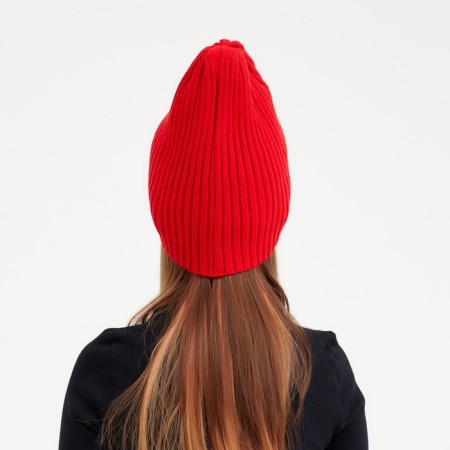 Children's hat minku rr 56-58, color red-2