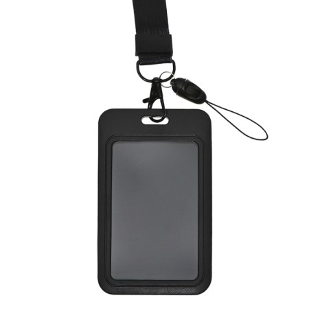 Baig-carman vertical plastic, external 110x68mm, internal 85x54mm, tape 80x2cm, black.-3