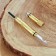 Hand-glass pen with whistle and knife 16cm