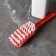 Brush for hard -to -reach places on a long handle, 35 cm, color mix