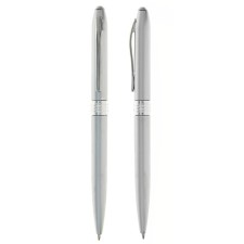 Ballic handle, rotary, under the logo, silver metallic housing